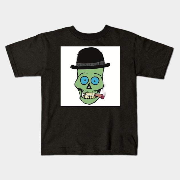 Stogie Kids T-Shirt by SpookySkulls